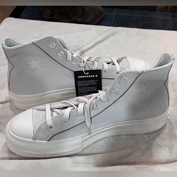 Chuck Taylor All Star Lift Platform Suede NIB - Picture 9 of 11